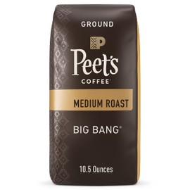 Peet's Coffee, Big Bang - Medium Roast Ground Coffee - 10.5 Ounce Bag