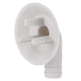 Nimomo Drain Connection Air Conditioning, Elbow Angle Outside the Device Drain Water Pipe Connection Drain Pipe Connection Elbow Outlet Drain Tool Condensate Drain Adapter