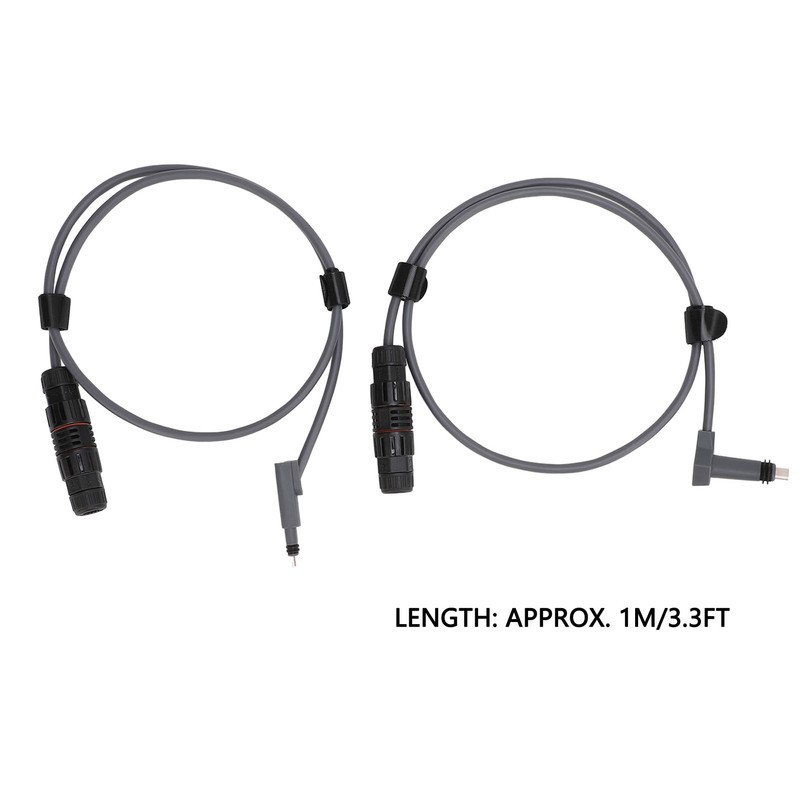 SPX to RJ45 Adapter Cable Grey 3.3ft 1200Mbps Waterproof Ethernet