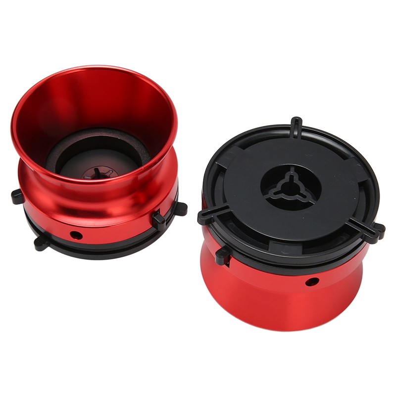 1 Pair NAB Hub Adapters Polished Aluminum Alloy Universal Loading