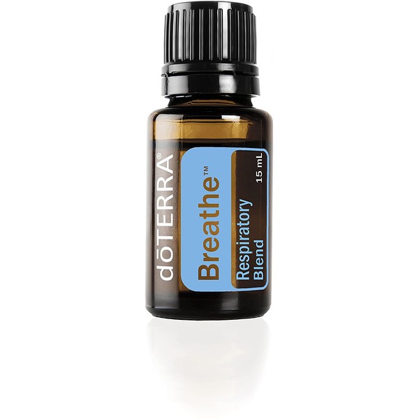DoTerra Breathe Essential Oil Respiratory Blend 15 ml (Pack of 2)