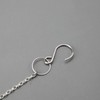 ECSiNG 200Pcs S Shape Hook Crystal Bead Curtain S Shape