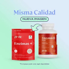 B-FIT B Enzymas Blend - Enzimas Digestivas Digezyme 90 Cápsulas - Suplemento Alimenticio - Probióticos - Fórmula de Alta Calidad - Apoya el Bienestar 