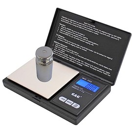 G&G MS-B +G 300g/0.01g Precision Scales with 200g M1 Calibration Weight Pocket Scales Digital Scales Gold Scales Coin Scales