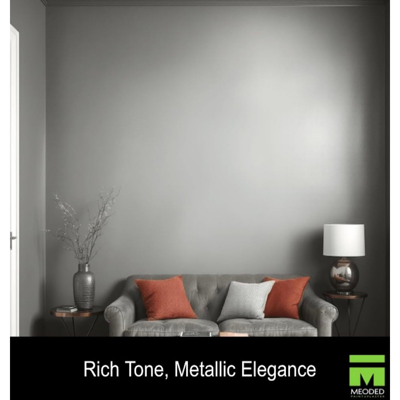 Meoded Paint & Plaster | Sapphire Metallic Paint | Interior