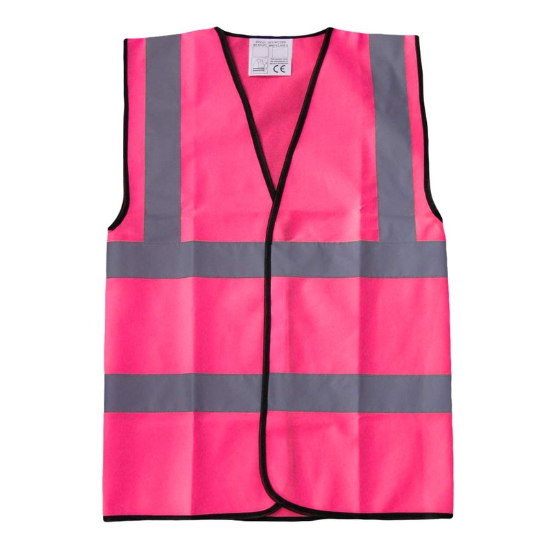 Equestrian SLOW DOWN Hi Viz Vis Vest Horse Riding Reflective