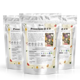 Earthville Premium Alpha CD Alpha Cyclodextrin Alpha CD Effectiveness 200g, 3 units / 어스빌 프리미엄 알파CD 알파시클로덱스트린 알파시디 효능 200g, 3개