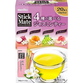 Meito Sangyo Stickmate Jasmine Tea Assortment, 20 P x 3 Packs