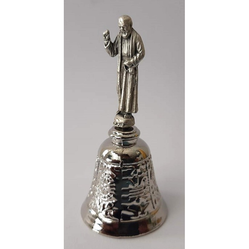 Pietrelcina Pietrelcina Liturgy Bell - Statuette - Silver Plated Metal