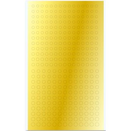 Haikyu Parts CMS-M-GLD Round Metallic Seal M (3.0-4.6mm) Metallic Gold 1 Piece Seal for Plastic Models