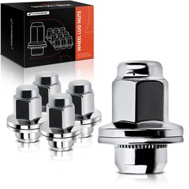 A-Premium M14-1.50 Wheel Lug Nuts Compatible with Toyota Tundra 2007-2021 Sequoia 2008-2021 Land Cruiser Lexus LX470 LX570 Front or Rear 5-PC Set