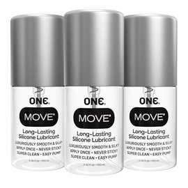 One Lubricante para condones Move, 100 ml, paquete de 3                                                                                               
