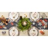 DII Fall Table Décor Embroidered Tabletop for Thanksgiving Dining, Table