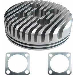 ntnmotorcycle LD100 CNC Motor Higher Performance Racing Head & 2pcs Gaskets -2 Stroke Engine