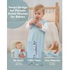 FJORHAL Rayon Made from Bamboo Baby Sleep Sack 0-6 Months