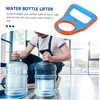 ULTECHNOVO 2Pcs Ergonomic Water Bottle Carrier Handles Labor Saving Slip