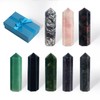 Crystal Column Big Pulse Stone Using Natural Gem Raw Materials