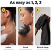 Toalla Exfoliante Corporal Sima Brand – 2 Lados Hexagonales, Extra