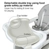 INFANS 3 in 1 Baby High Chair, Convertible Toddler Table