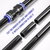 Bwintech Pack of 12 8 mm Straight Pneumatic Plug Connector,