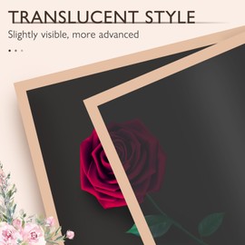 20 hojas de papel para envolver flores, impermeable, con 10 tarjetas de felicitación, 12 piezas de decoración de mariposa dorada 3D, 50 pines de perlas y cinta de satén de 24 yardas, para bodas,