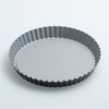 Suncraft PP-718 Tart Shaped Bottom Cutter, Round, Corrugated, 7.1 inches