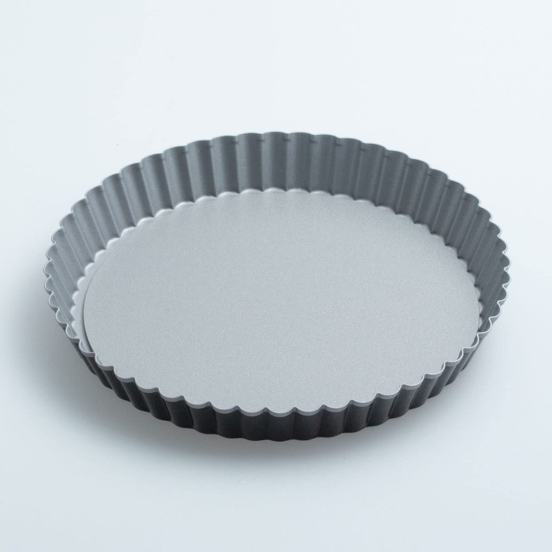 Suncraft PP-718 Tart Shaped Bottom Cutter, Round, Corrugated, 7.1 inches