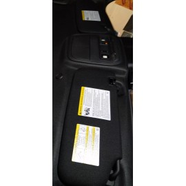 ZIC Motorsports Sun Visor WARNING Label BLACKOUTS for 2019 - 2023 Ford Explorer / Explorer ST