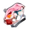 TOPASION Mesh Shower Caddy Bag Portable Hanging Toiletry and Bath
