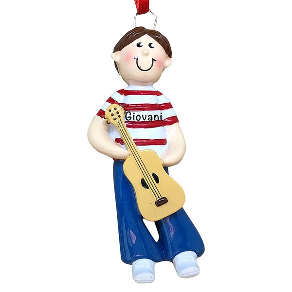 Guitar Personalized Christmas Ornaments 2023 - Fast & Free 24h