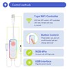 Wifi TV Strip Light USB 5v 5050rgb Colorful Music Sound