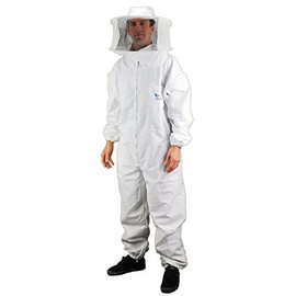 Professional-Grade Bee Suits, Beekeeper Suits, Beekeeping Suits - Eco-Keeper (Round Style Hood Suit) (XL)
