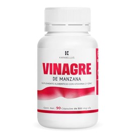 Vinagre de Manzana, 90 cápsulas por frasco | Vinagre de manzana 90 cápsulas