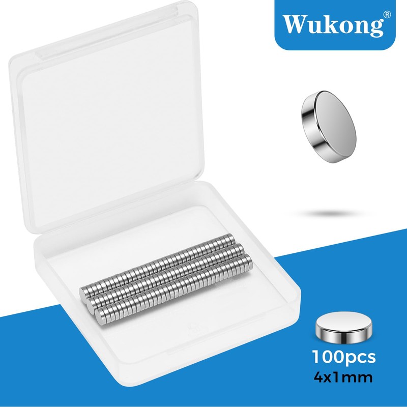 Wukong 4 x 1 mm small magnets, mini neodymium magnets,