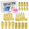 VARMHUS 45 Pcs 1/4" NPT Air Coupler & Plug Kit