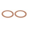 Aexit 2pcs (Standard Parts) 34mmx44mmx1.5mm Copper Flat Ring Sealing Crush