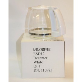 Mr. Coffee  New Mr.Coffee ESD12 10-12 C. Carafe WH