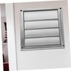 jojofuny Outdoor Dryer Vent Cover Louvered Vent for Efficient Airflow