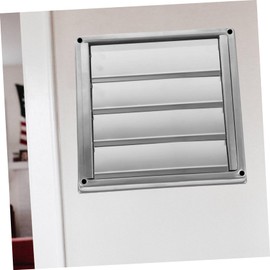 jojofuny Outdoor Dryer Vent Cover Louvered Vent for Efficient Airflow for Dryers Range Hoods Wall Mount Design