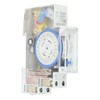 Time Switch Transparent 24h Mechanical Timer Switch with Battery for
