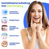 Professionelle Whitening Strips, Zahnaufhellung Strips 14 Stück, Kein Peroxid Sanft