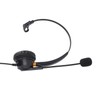 Telephone Headset with Noise Cancelling Microphone Black USB Corded Single