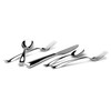 Gourmet Settings 20-Piece Silverware Soprano Collection Polished Stainless Steel Flatware