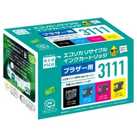ECI-BR3111-4P ECI-BR3111-4P Remanufactured Ink for Brother LC3111-4PK (4 Colors)
