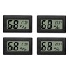 YFFSFDC 4pcs LCD Digital Thermometer Thermometer with Built-in Sensor for