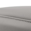 AUTOKAY 2Pcs Gray Leather Seat Armrest Cover Fit for Lexus
