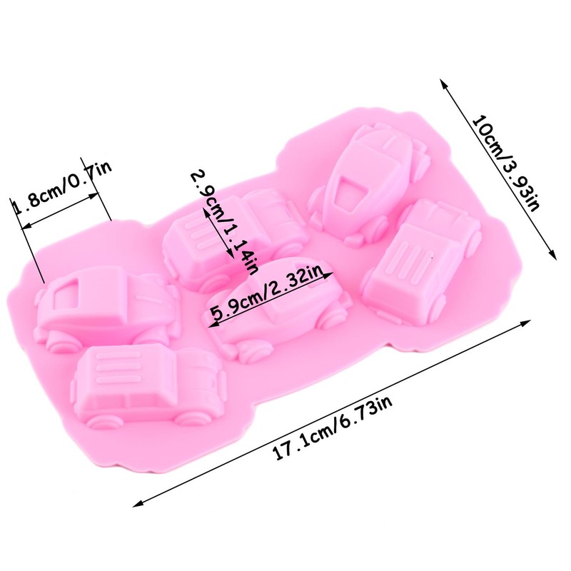 YIMINGMOLD Car Silicone Chocolate Molds For Chocolate Hard Candy Ice