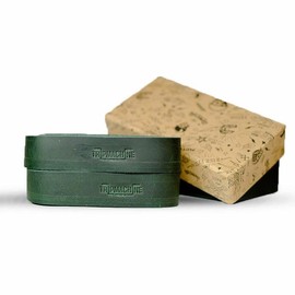 Leather Band: Grip Wrap, Handle, Lever Grip, Protection, Dirt Prevention, Parts, Motorcycle, Touring, Driving, Protection, Motorcycle, Moped, Unisex, One Size, Forest Green