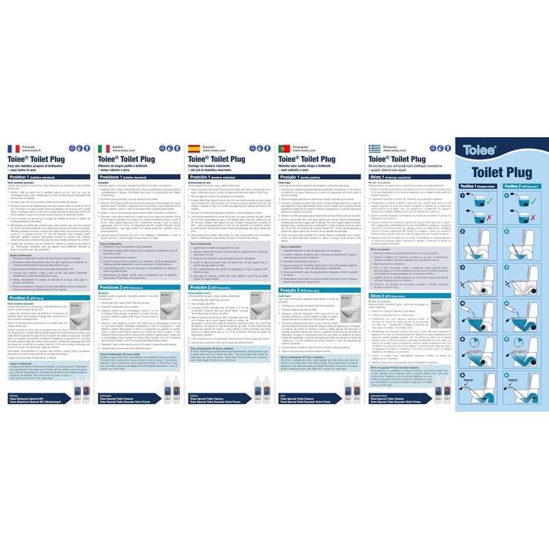 Toiee Toilet Plug Blocks Water Traps So The Toilet Bowl