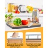 Cutting Boards for Kitchen - Food Grade Double Sided Pure